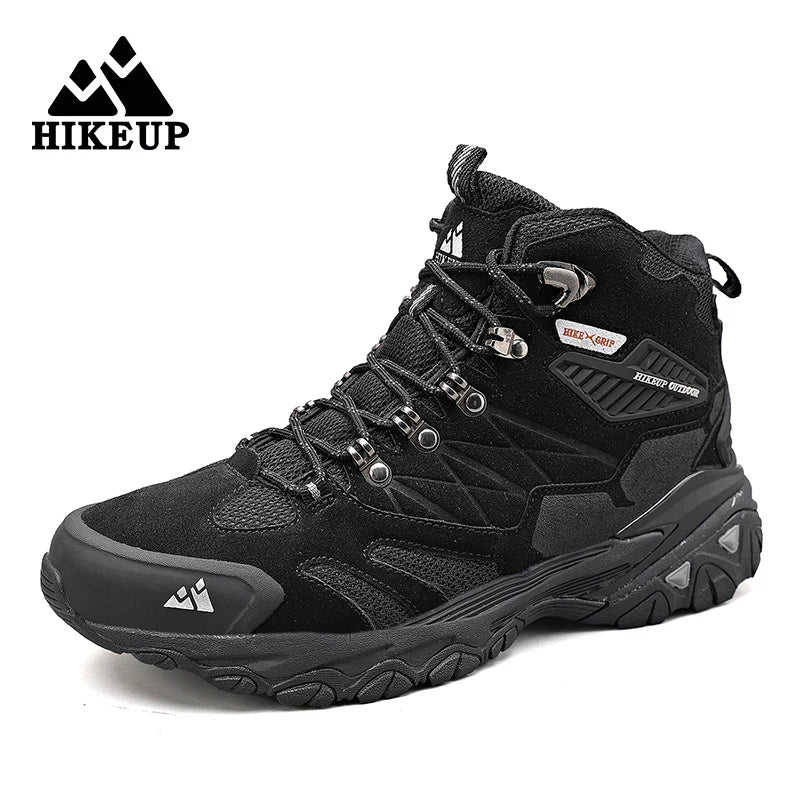 Chaussures de Randonnée Montantes en Cuir pour Homme "HIKEUP"