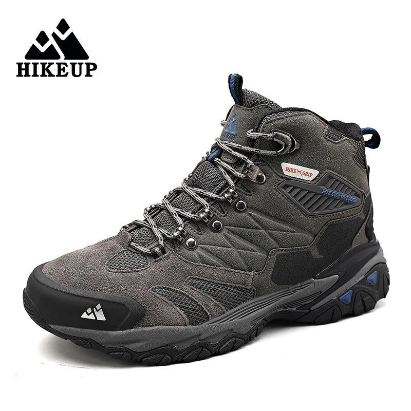 Chaussures de Randonnée Montantes en Cuir pour Homme "HIKEUP"