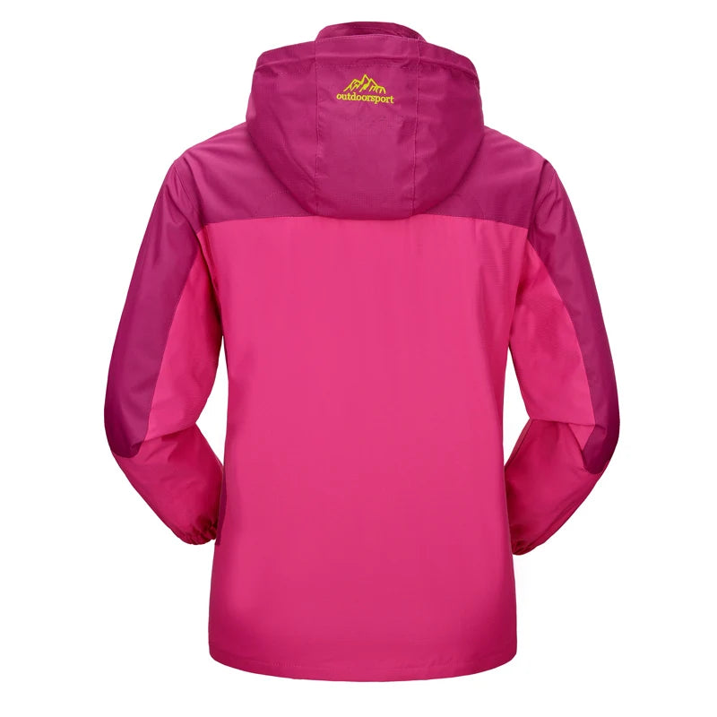 Veste de Sport Imperméable & Coupe-Vent pour Femmes