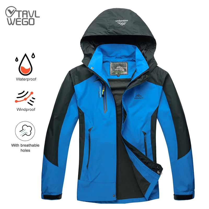 Veste de Sport Imperméable & Coupe-Vent pour Hommes