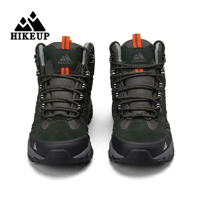 Chaussures de Randonnée Montantes en Cuir pour Homme "HIKEUP"