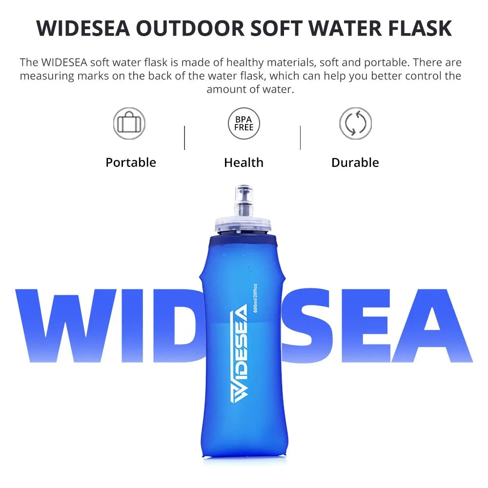 Bouteille d'Eau Pliable Widesea 600ml