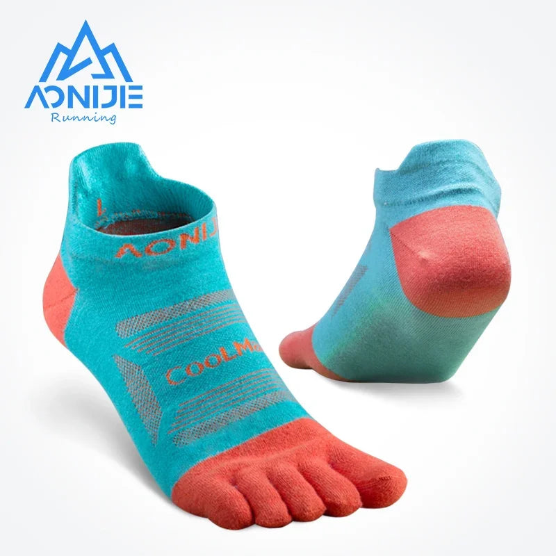 Chaussettes Courtes à 5 orteils pour Hommes & Femmes - Lot de 3 Paires - Running, Trail et Randonnée (Copie)